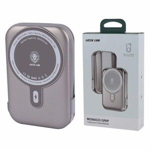 پاور بانک بی سیم فست شارژ 10000 گرین لاین Green Lion Monaco Grip PD 20W