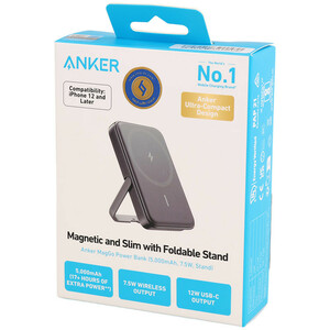 پاور بانک بی سیم فست شارژ 5000 انکر Anker A1618 12W