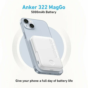 پاور بانک بی سیم فست شارژ 5000 انکر Anker A1618 12W