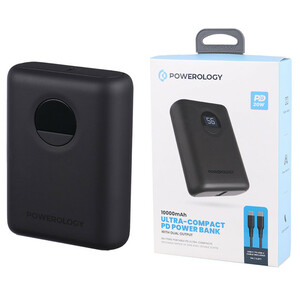 پاور بانک فست شارژ 10000 پاورولوجی Powerology Ultra Compact PPBCHA04 QC3.0 PD 20W