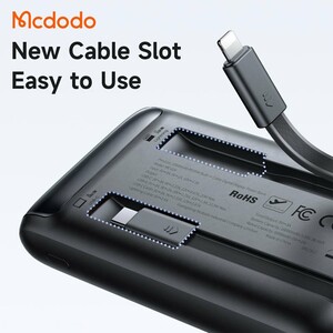 پاور بانک فست شارژ 10000 مک دودو Mcdodo MC-024 QC4.0 PD3.0 22.5W