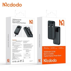 پاور بانک فست شارژ 10000 مک دودو Mcdodo MC-024 QC4.0 PD3.0 22.5W