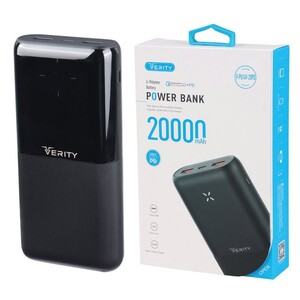 پاور بانک فست شارژ 20000 وریتی Verity V-PU150-20PD QC3.0 PD 22.5W