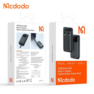 پاور بانک فست شارژ 10000 مک دودو Mcdodo MC-0231 QC4.0 PD3.0 33W
