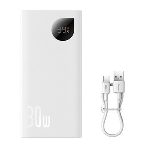 پاور بانک فست شارژ باسئوس Adaman 2 PPAD08000 QC3.0 PD 30W ظرفیت 10000 میلی آمپر ساعت