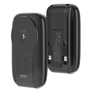 پاور بانک بی سیم فست شارژ تسکو TP 906W QC3.0 PD 22.5W ظرفیت 5000 میلی آمپر ساعت