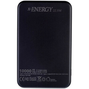 پاور بانک بی سیم فست شارژ ایکس انرژی X-814M PD 22.5W ظرفیت 10000 میلی آمپر ساعت