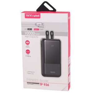 پاور بانک فست شارژ تسکو TP 936 QC3.0 PD 22.5W ظرفیت 10000 میلی آمپر ساعت