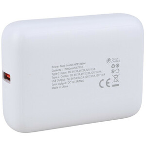 پاور بانک فست شارژ هترون HPB1060M QC PD 22.5W ظرفیت 10000 میلی آمپر ساعت