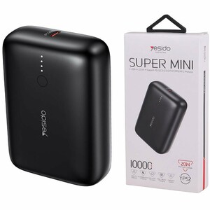 پاور بانک فست شارژ یسیدو Super Mini YP52 QC3.0 PD 22.5W ظرفیت 10000 میلی آمپر ساعت