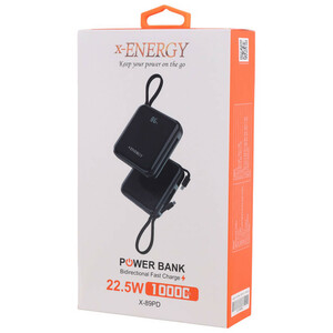 پاور بانک ایکس انرژی X-89PD 22.5W ظرفیت 10000 میلی آمپر ساعت