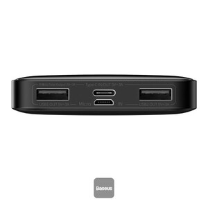 پاور بانک فست شارژ باسئوس Bipow PPBD05000 15W ظرفیت 10000 میلی آمپر ساعت
