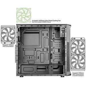 کیس کامپیوتر GREEN Oraman Plus