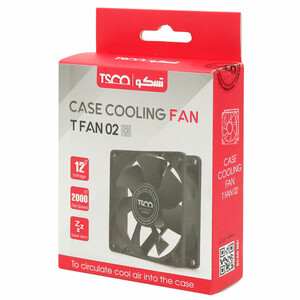 فن کیس تسکو TFAN02 سایز 80 میلی متری