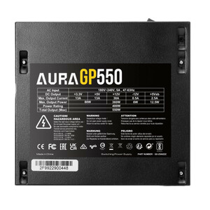 پاور 550 وات گیم دیاس Gamdias Aura GP550 White