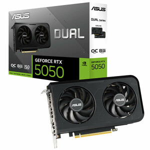 کارت گرافیک ASUS Dual GeForce RTX 5050 OC Edition 8GB GDDR6 128Bit