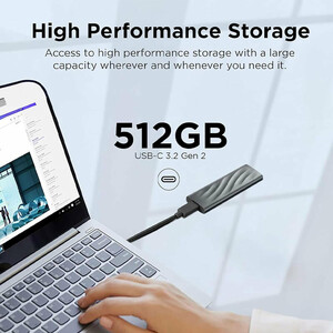 حافظه اکسترنال SSD لنوو Lenovo PS8 512GB