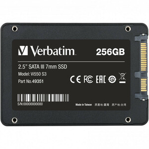 حافظه SSD ورباتیم Verbatim VI550 S3 256GB