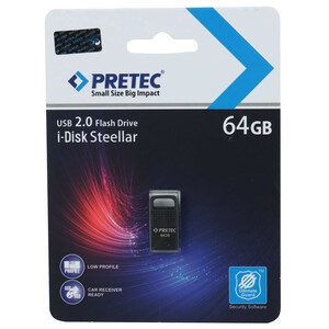 فلش 64 گیگ پرتک Pretec i-Disk Steellar