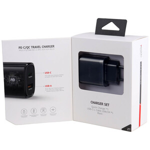 شارژر دیواری 20 وات یسیدو YC47 PD QC 3A + کابل تبدیل آیفونی