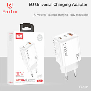شارژر دیواری 20 وات ارلدام ES-EU51 PD 3A
