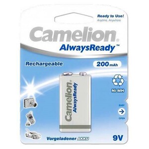 باتری کتابی شارژی 9 ولت کملیون AlwaysReady