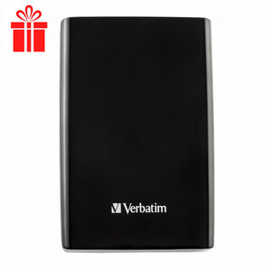 هارد اکسترنال ورباتیم Verbatim Store n Go 1TB + هدیه کیف هارد