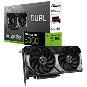 کارت گرافیک ASUS Dual GeForce RTX5060 OC Edition 8GB GDDR7 128Bit