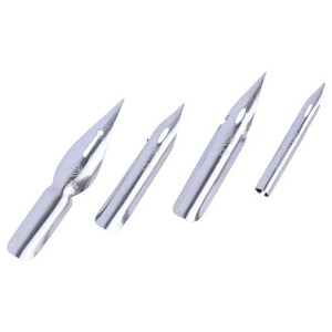 قلم کالیگرافی فلزی مموری CP-568 بسته 2 عددی + چهار نوک
