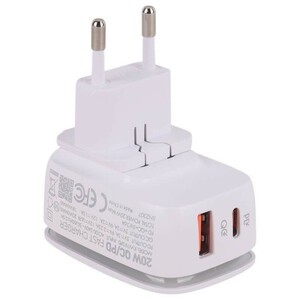 شارژر دیواری 20 وات کینگ استار KW193iPD QC3.0 PD 3A + کابل تبدیل آیفونی
