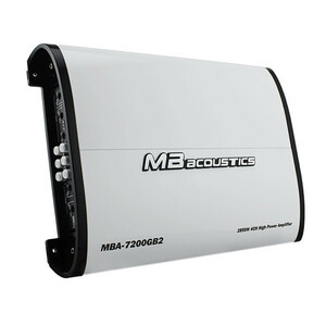 MBA 7200GB2 آمپلی فایر چهار کانال ام بی آکوستیک