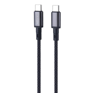 کابل دو سر تایپ سی فست شارژ 60 وات اکسیژن LX-33 طول 1.2 متر