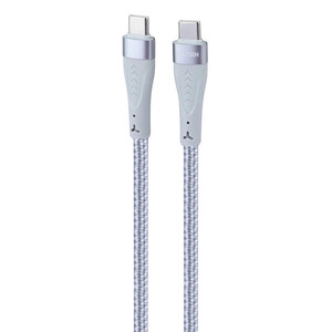کابل دو سر تایپ سی فست شارژ 60 وات اکسیژن LX-38 طول 1.2 متر