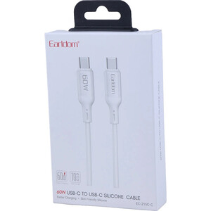 کابل دو سر تایپ سی فست شارژ 60 وات ارلدام EC-215C-C طول 1 متر
