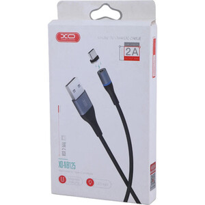 کابل تایپ سی مگنتی فست شارژ 2 آمپر ایکس او XO-NB125 طول 1 متر