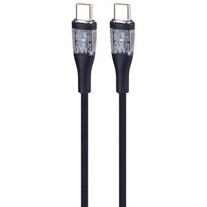 کابل دو سر تایپ سی فست شارژ 66 وات اکسیژن LX-24 طول 1 متر