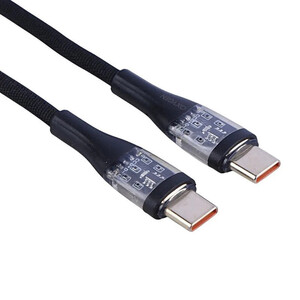 کابل دو سر تایپ سی فست شارژ 66 وات اکسیژن LX-24 طول 1 متر