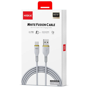 کابل تایپ سی فست شارژ 60 وات هیسکا LX-921AC طول 1 متر