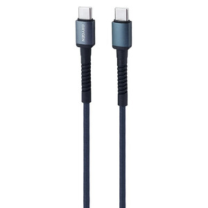کابل دو سر تایپ سی فست شارژ 66 وات اکسیژن LX-25 طول 1 متر