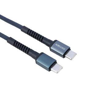 کابل دو سر تایپ سی فست شارژ 66 وات اکسیژن LX-25 طول 1 متر