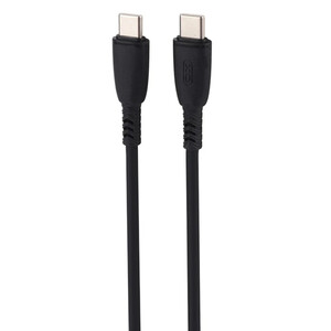 کابل کوتاه دو سر تایپ سی فست شارژ 60 وات ایکس او XO-NB-Q248B طول 25 سانتی متر