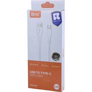 کابل تایپ سی فست شارژ 2.4 آمپر بیوا C-33C طول 1 متر