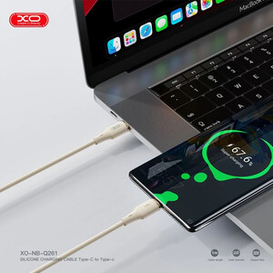 کابل دو سر تایپ سی فست شارژ 60 وات ایکس او XO-NB-Q261 طول 1 متر
