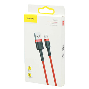 کابل میکرو یو اس بی 2.4 آمپر باسئوس Cafule CAMKLF-B طول 1 متر
