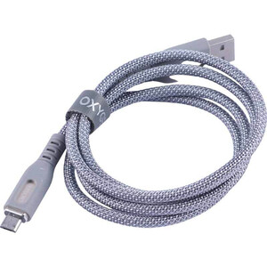 کابل میکرو یو اس بی فست شارژ 3 آمپر اکسیژن LX-27 طول 1 متر