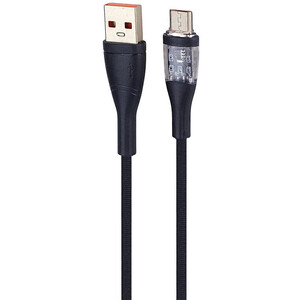 کابل میکرو یو اس بی فست شارژ 3 آمپر اکسیژن LX-24 طول 1 متر