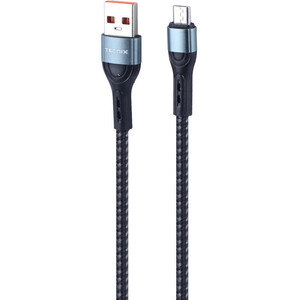 کابل میکرو یو اس بی فست شارژ 3.1 آمپر تکنیکس CBL-833-M طول 1 متر