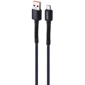 کابل میکرو یو اس بی فست شارژ 3 آمپر اکسیژن LX-25 طول 1 متر