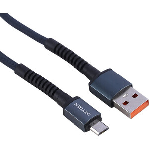 کابل میکرو یو اس بی فست شارژ 3 آمپر اکسیژن LX-25 طول 1 متر