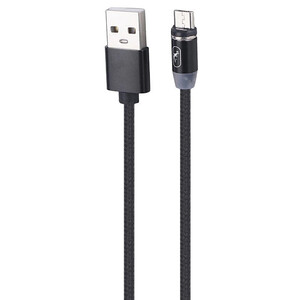 کابل میکرو یو اس بی فست شارژ 2.4 آمپر اسکای دلفین S59 طول 1 متر